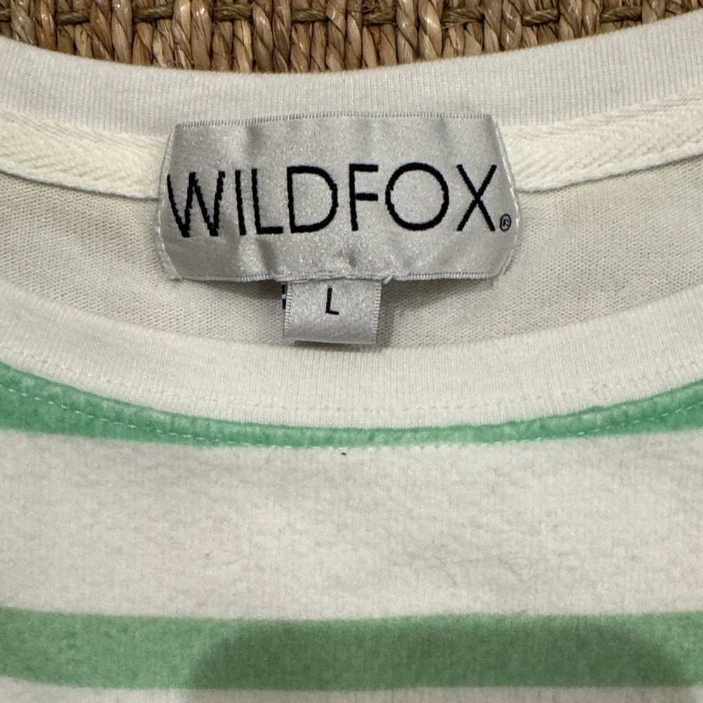 Wildfox Multicolor Striped Sweatshirt - Picture 2 of 3